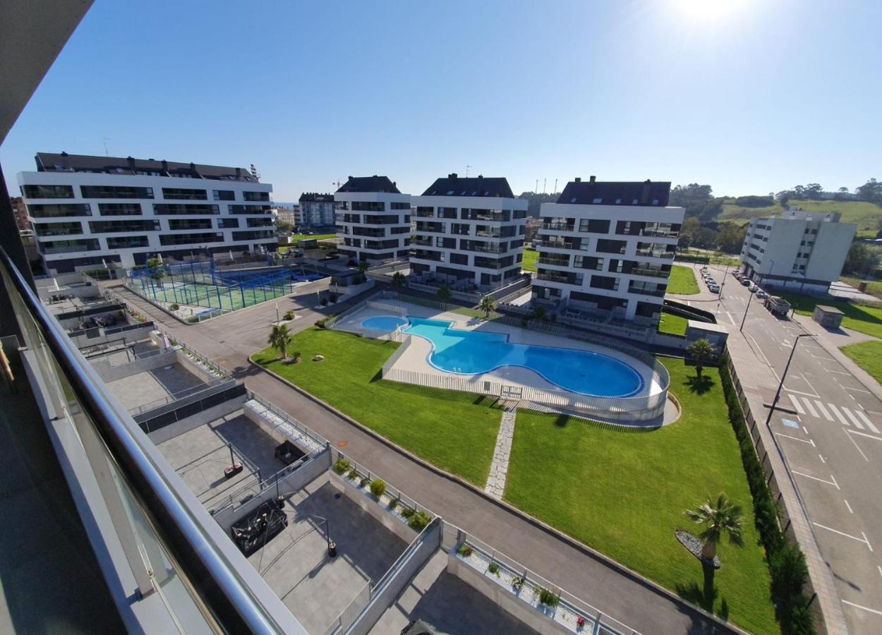 Apartamento 3 Habitaciones Miramar, Luanco Exterior foto